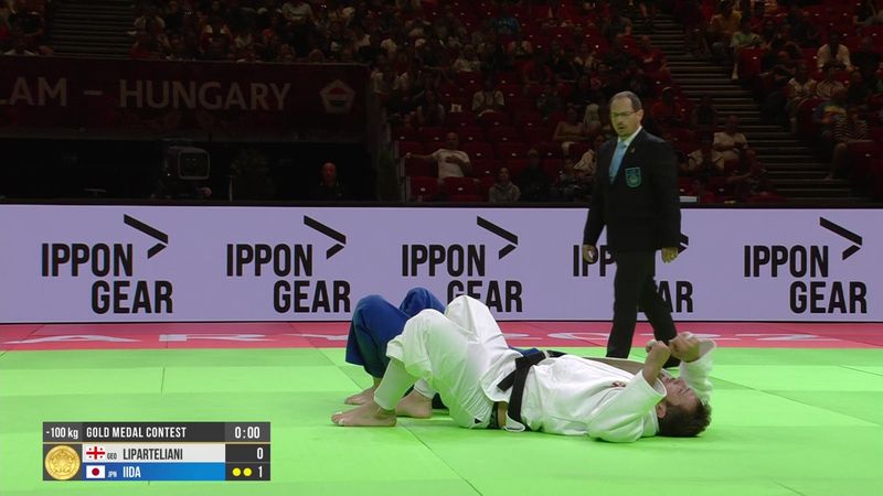 Grand Slam Budapest, Kentaro Iida è oro nella categoria -100 kg