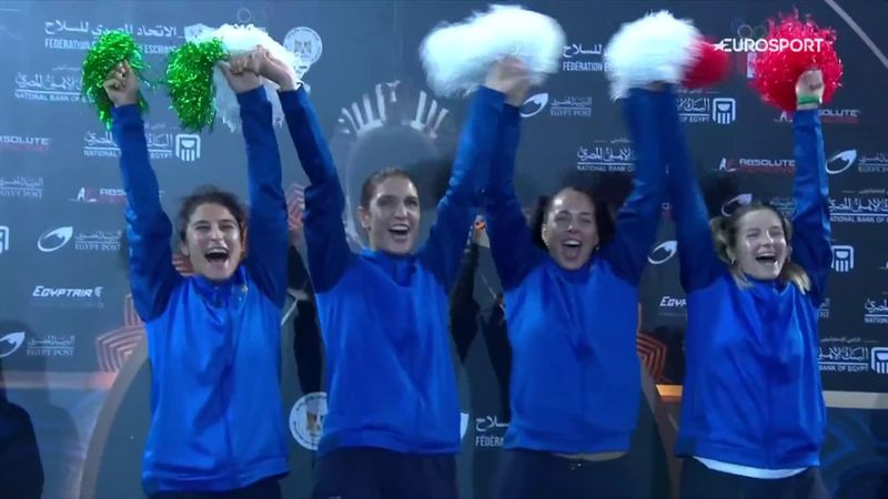 Azzurre scatenate sul podio: Italia Campione del Mondo