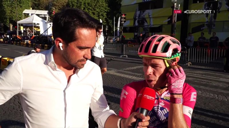 La divertida entrevista de Contador a Urán: "El nivel de este año ha sido muy alto"