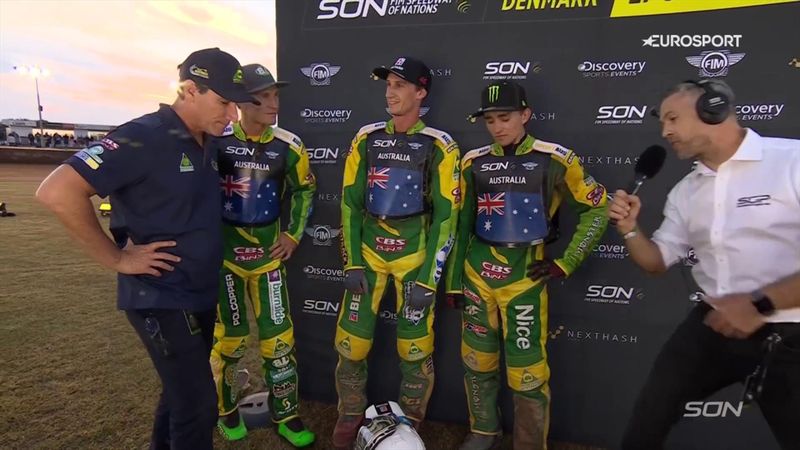 'You dream of these moments' - Australia react to Speedway of Nations victory