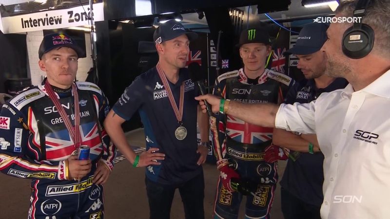 'I'm super proud of everyone here' - Team GB after defeat in Speedway of Nations Grand Final