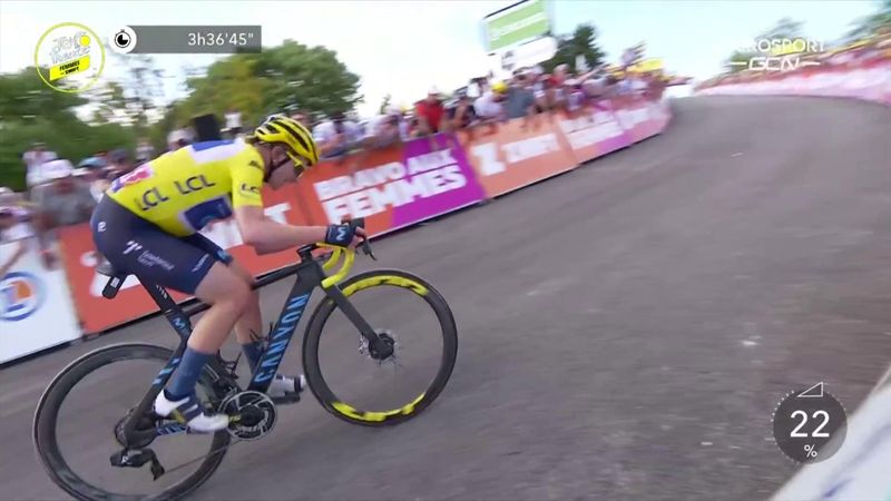 Tour de France Femmes | Van Vleuten wint de Tour op de Super Planche ondanks vier (!) fietswissels