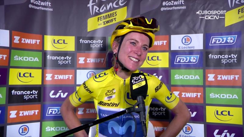 Tour de France Femmes | “Dit is een droom die uitkomt” - Van Vleuten na zegetocht in gele trui