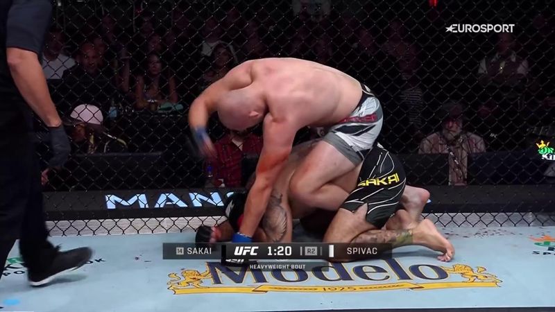 UFC Vegas 59 | Spivac wint via TKO in de tweede ronde