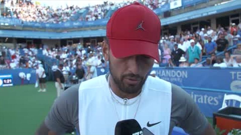 'An incredible transformation' - Kyrgios reflects after Citi Open win