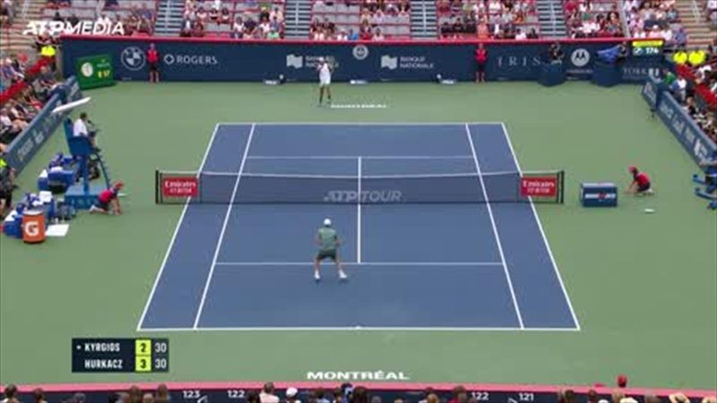 Highlights: Hurkacz overcomes in-form Kyrgios to move into Montreal semi-finals