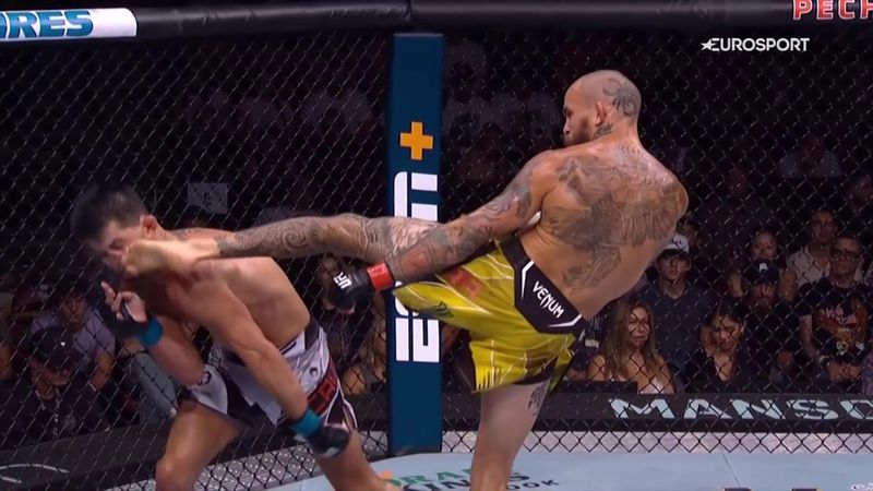 UFC San Diego | Vera trapt Cruz knockout tijdens het main event
