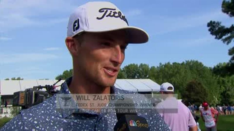 ‘To see that pay off was awesome’ –  Zalatoris on his maiden PGA Tour title
