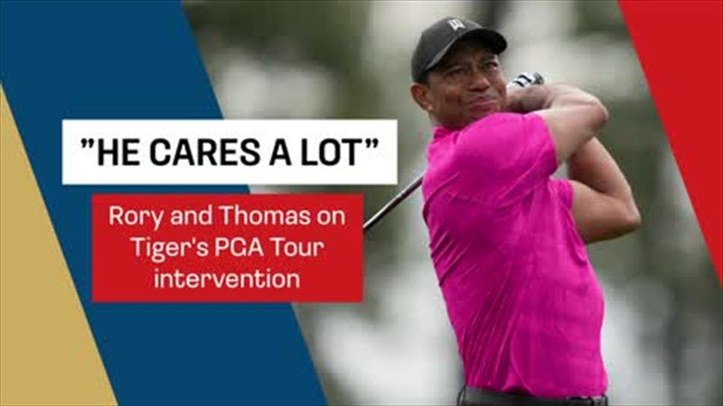 "He cares a lot' - McIlroy and Thomas on Woods' PGA Tour intervention