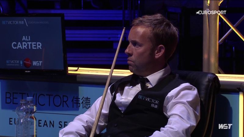 'A cocked hat double!' - Wilson produces stellar shot to win frame on respotted black