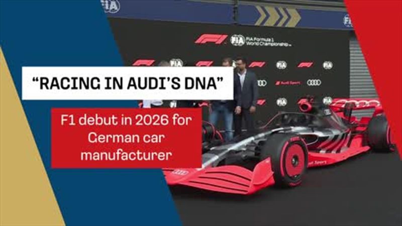 'Racing is in the DNA of Audi' - F1 debut in 2026 for car manufacturer