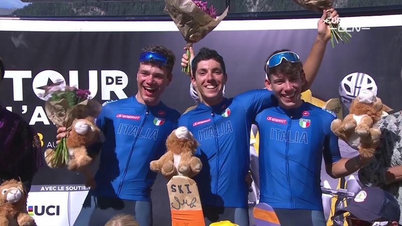 Piganzoli, Fancellu e Milesi sul podio: l'Italia vince la classifica a squadre