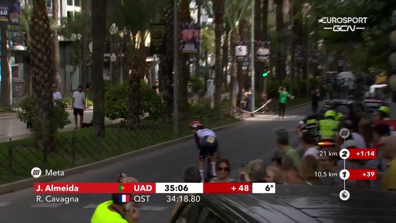 'He’s gone the wrong way!' – Almeida left red-faced after monster gaffe in time trial