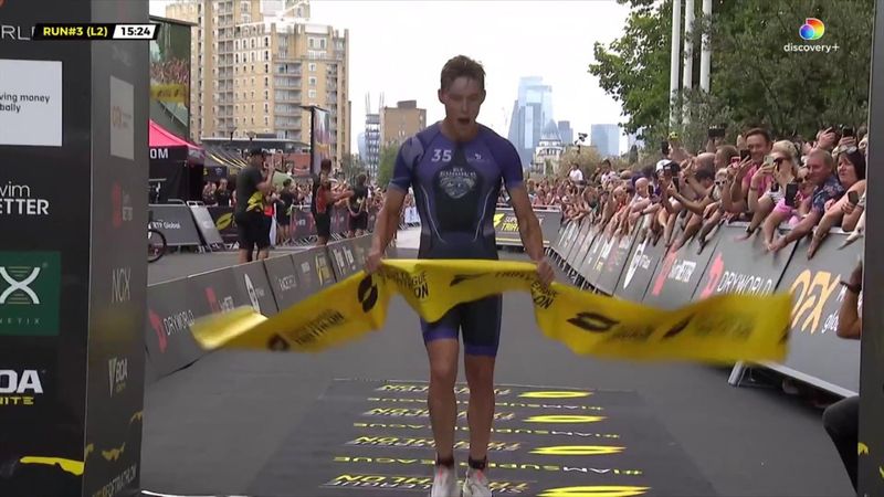 'Number one in London' - Wilde holds off Hauser and Yee for Super League Triathlon win