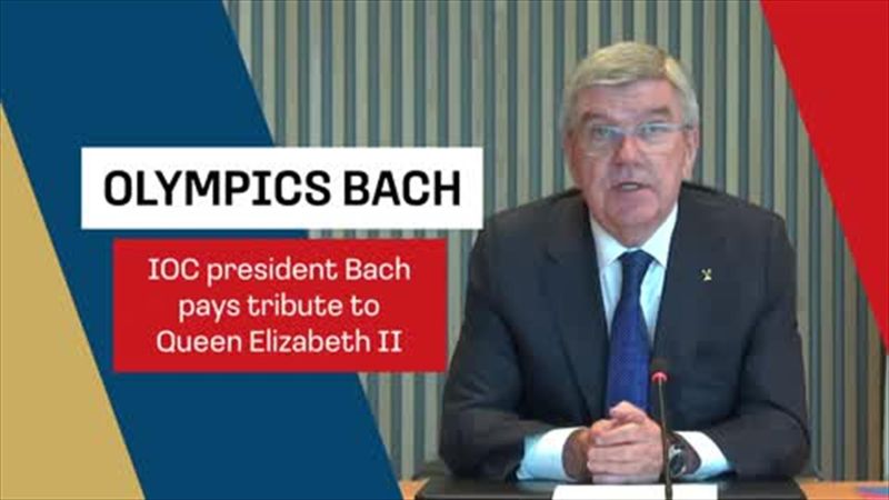 IOC president Bach pays tribute to Queen Elizabeth II