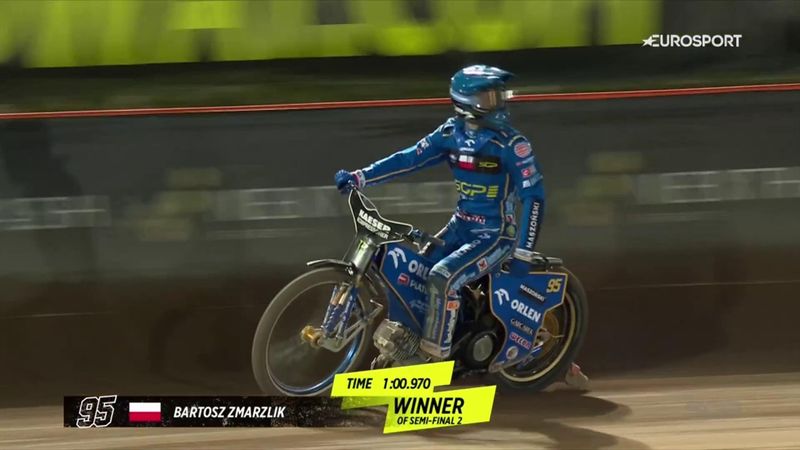Zmarzlik wins Semi-Final 2 moments after becoming world champion