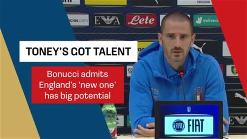 Italy defender Bonucci doesn't know Ivan Toney's name - but still rates him