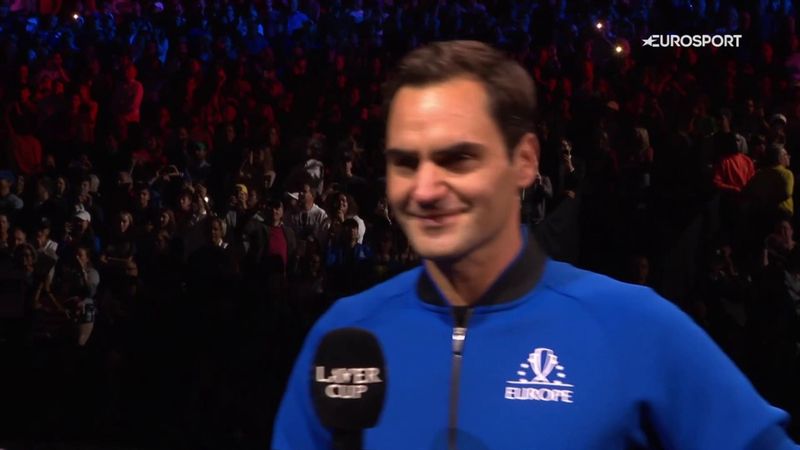 'I didn't want it to feel lonely out there' - Federer gives emotional interview in farewell