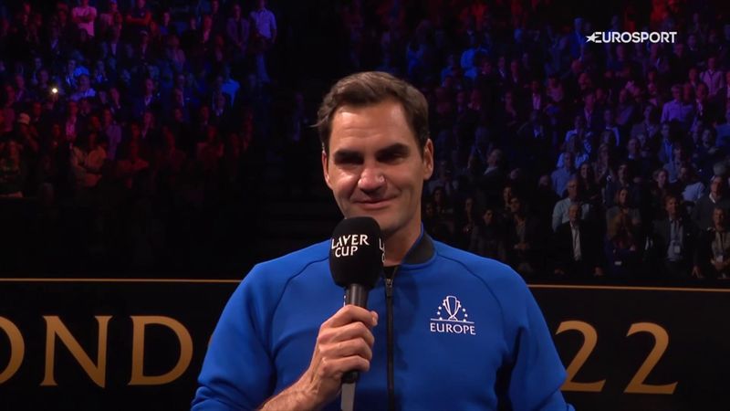 Federer, emocionado: "Ha sido un viaje perfecto que volvería a hacer"
