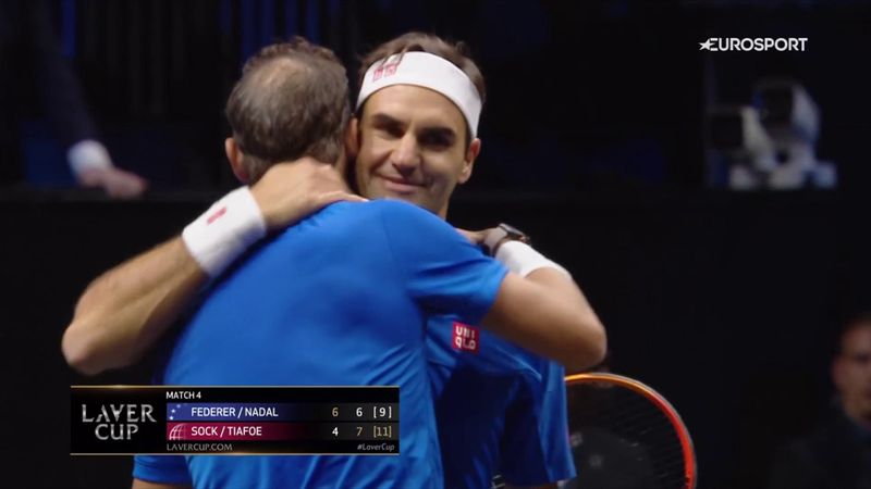 Laver Cup | Federer verliest met Nadal afscheidspartij op emotionele avond - bekijk laatste punt