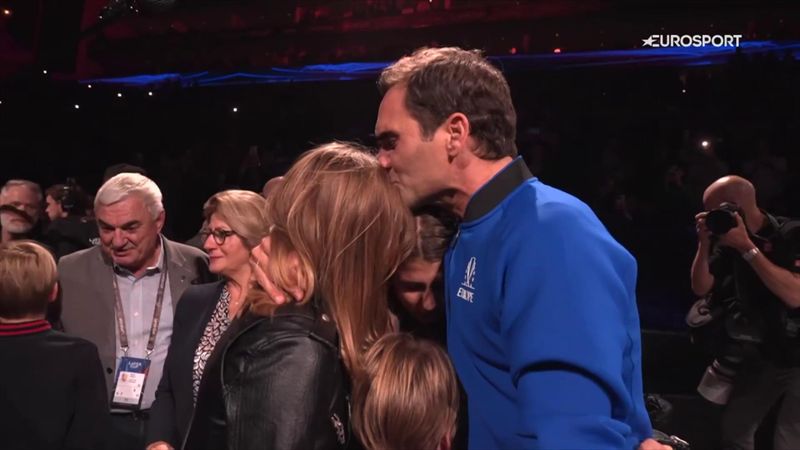 „Boldog vagyok, nem szomorú” – Federer búcsúját családja is megkönnyezte