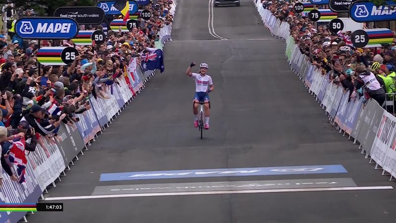 WATCH - Zoe Backstedt comes home for second World Champs win on birthday