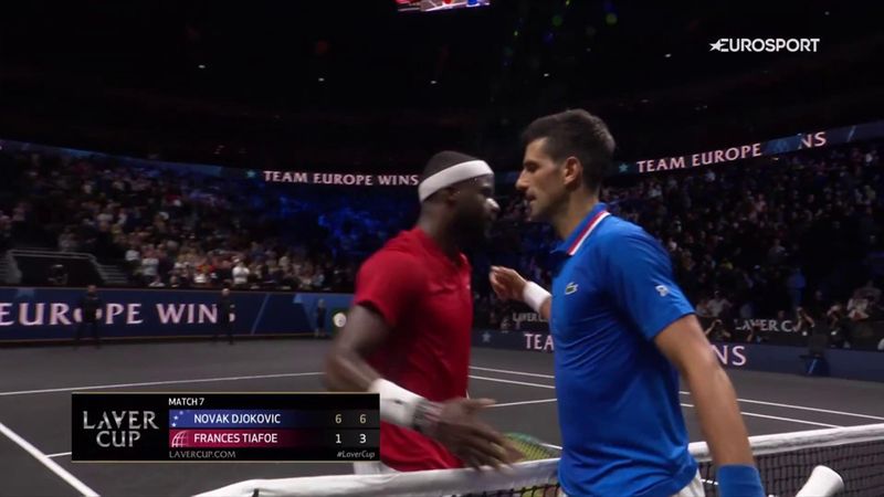 "Stavolta il passante non va": rivivi il match-point tra Djokovic e Tiafoe