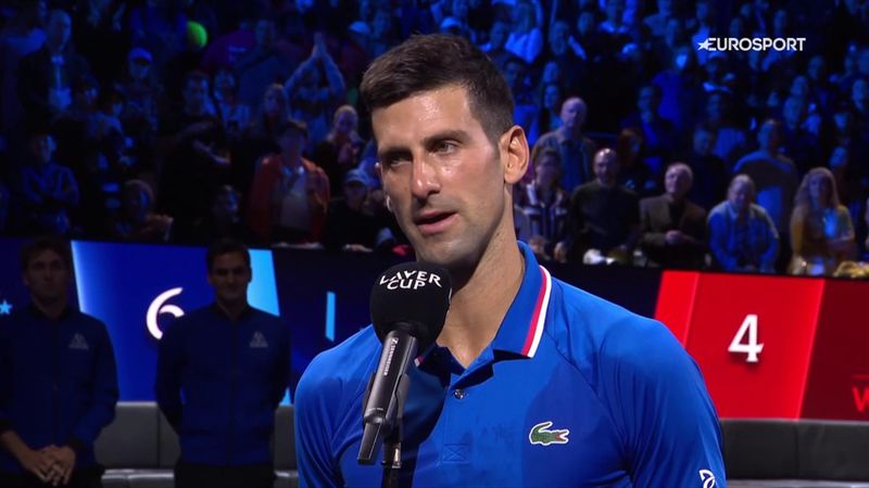 Djokovic: "L'addio di Federer uno dei momenti più emozionanti della mia vita"