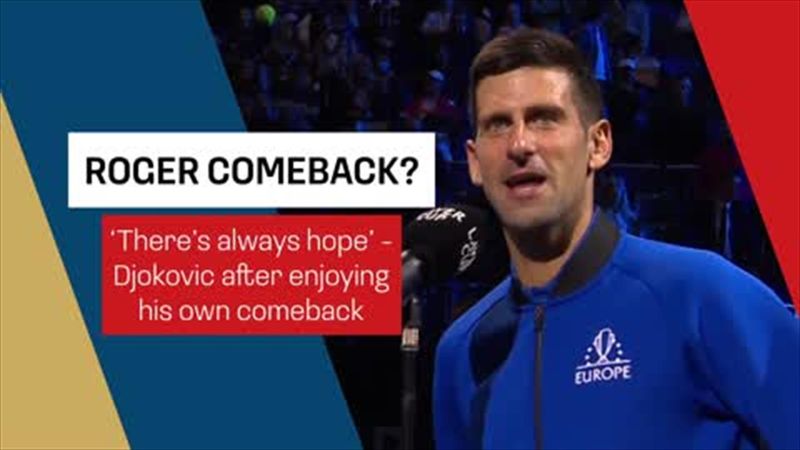 'One more Laver Cup for Roger?' - Djokovic asks after victories in London
