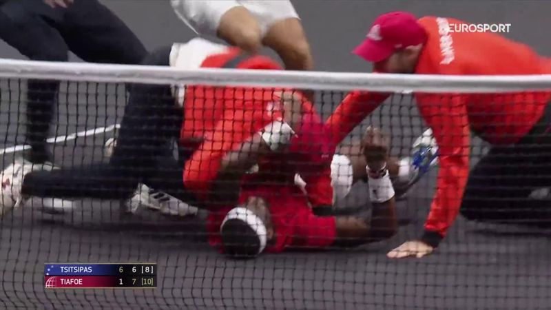 Watch famous moment Tiafoe gives Team World first Laver Cup triumph