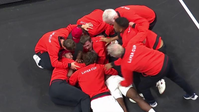 Rote Eruption: Tiafoe beschert Team World erstmals den Laver Cup