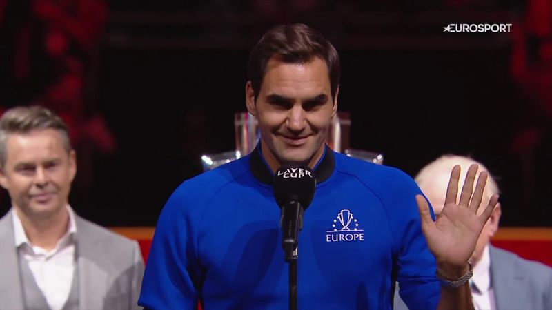 Federer: "È stato un weekend fantastico, grazie a tutti"