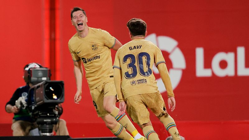 Resumen Mallorca-Barcelona: Lewandowski lidera una sufrida victoria (0-1)