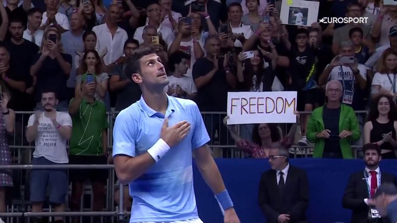 Djokovic meldet sich mit Titel zurück - die Final-Highlights