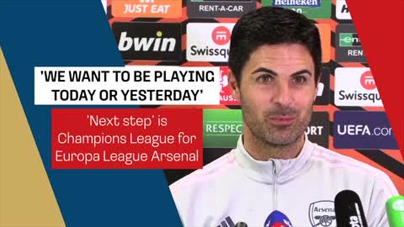 'We're playing on the wrong day' - Arteta wants UCL not UEL