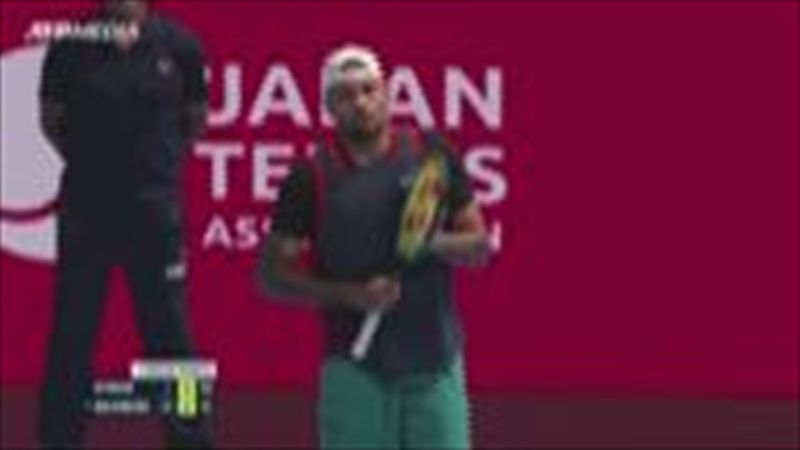 Kyrgios fights back to beat Majchrzak and book Tokyo Open quarter-final place