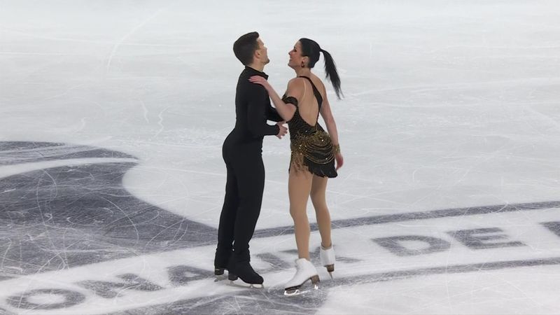 Watch delightful winning routine from Guignard and Fabbri at Grand Prix de France