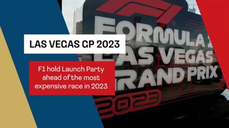 F1 throws launch party on the Strip for next year’s Las Vegas Grand Prix
