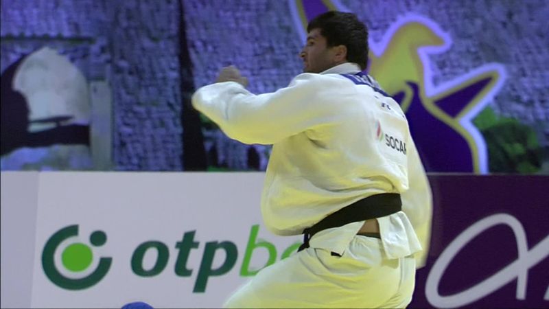 La consécration pour Rakhimov : le ippon qui lui offre l'or chez les +100 kg au Grand Slam de Baku