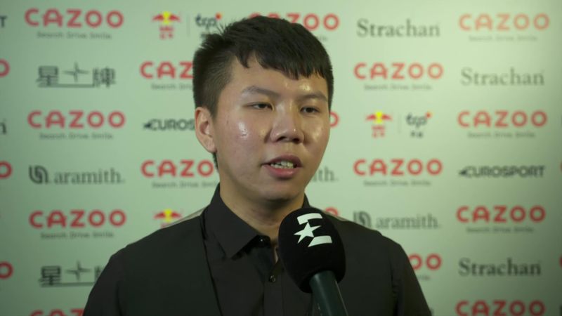 ‘Ronnie might play for 10 years!’ – Zhou ‘happy’ to face O’Sullivan in round 2