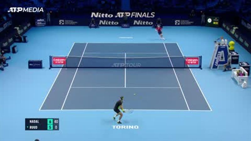 Highlights: Nadal beats Ruud in straight sets at Nitto ATP Finals