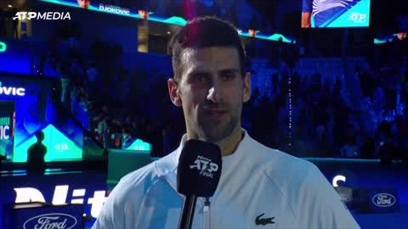 Djokovic says 'it was a battle, a fight' after outlasting Medvedev at ATP Finals