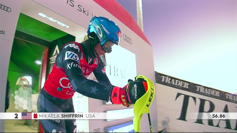 'Absolutely brilliant!' - Shiffrin makes it two from two in Levi with brilliant performance