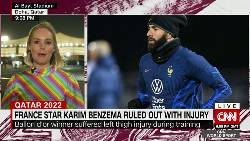 CNN Show - Foci vb - a franciák sztárja Karim Benzema nem játszik a vb-n