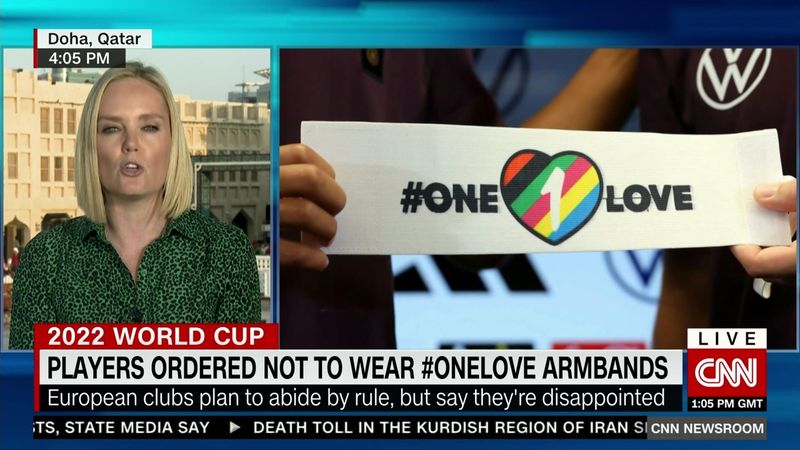 European teams abandon 'One Love' armband protest under FIFA pressure