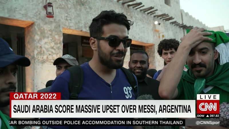 "Találjátok ki, ki győzte le őket!' - A szaúdi szurkolók sokkoló győzelmet arattak Argentína felett