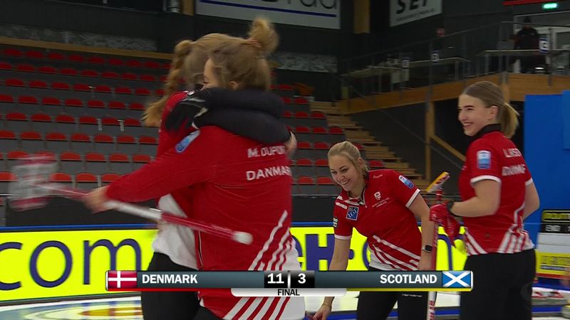 Denmark hammer Scotland in European Curling Championship semi-final