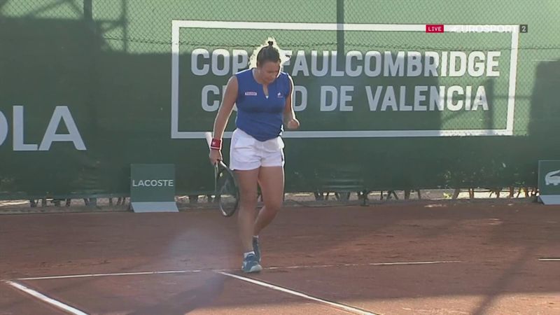 Open Ciudad de Valencia: Ylena In-Albon se impone a Parks y jugará la final