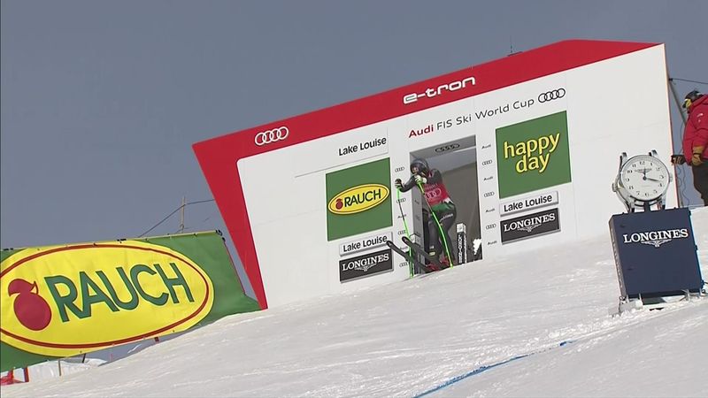 Highlights: Goggia wins at Lake Louise ahead of Suter
