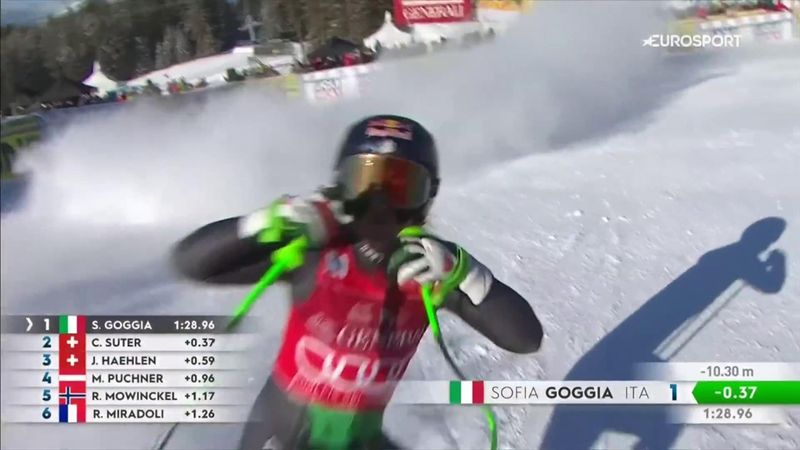 ‘What a run!’ – Goggia extends Lake Louise downhill dominance